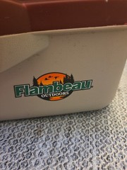 Flambeau Outdoors Classic Series 2-Tray Dividers Fishing Tackle Box W1627 Maroon