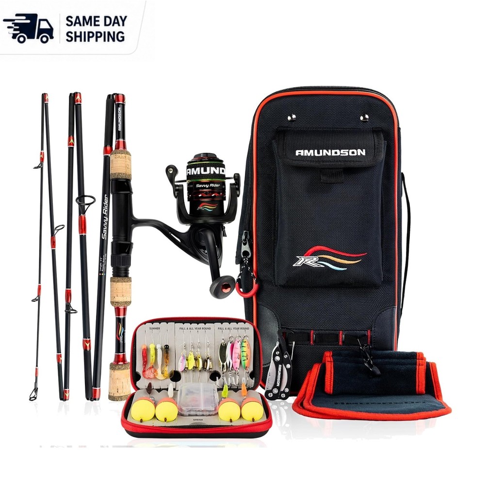 Ambidextrous Fishing Combo with Durable IM6 Materials – Perfect for All Waters!