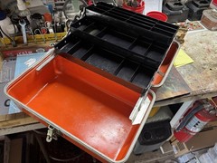 Vintage Waterloo 623 Fiberglass 3 Trays Tackle Box – Very Rare