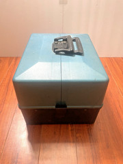 Fish N Chum Cantilever Deluxe 6 Tray Fishing Tackle Box Vintage USA Made – READ