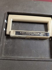 Vintage My Buddy Tacklemaster Tackle box 3-Tray Two Tone Brown & Beige Plastic