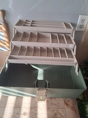 “MINT” Plano 6300 N 3-tray Tackle Box 16″ x 8″ x 8″ Made in USA Vintage 1970’s