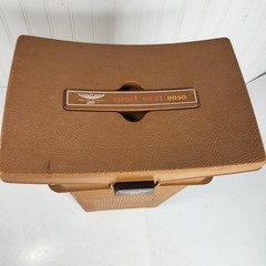 Vintage Fenwick Woodstream 9050 Sport Seat Tacklebox Tackle Cooler Bait Box
