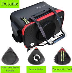 Fishing Bucket, Multifunctional Foldable Portable Fishing Bucket, EVA Fish Bucke