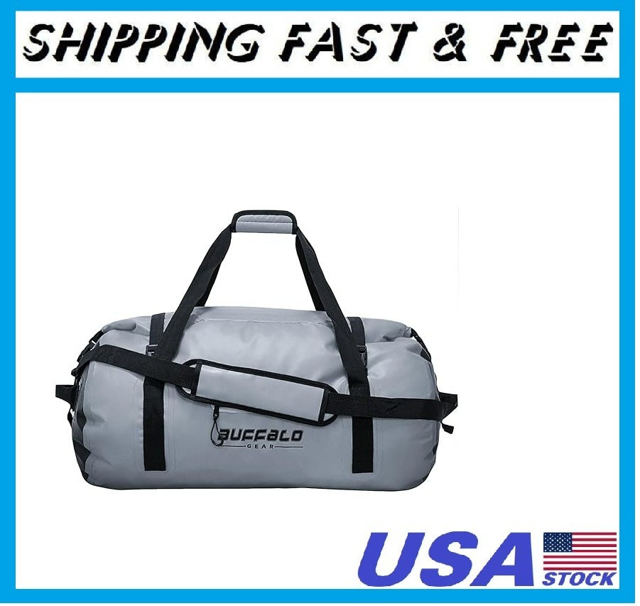 Waterproof Duffle Bag 40L 60L 80L Roll-top Dry Bag Heavy Duty Waterproof Duffel