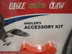 EAGLE CLAW FISHING TACKLE ANGLER’S 3 PIECE ACCESSORY KIT