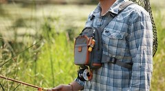 FISHPOND CANYON CREEK FLY FISHING CHEST PACK WITH CYCLEPOND FABRIC