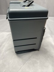 Vintage PLANO 1233 Fishing Tackle Box 3 Removeable Storage Boxes