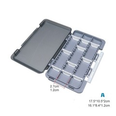 Fishing Tackle Waterproof Box Storage Lure Hook Boxes Baits Container Storage
