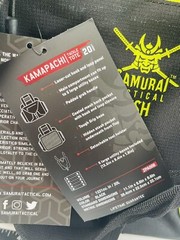 Samauri Tactical Fish Kamapachi 20 L Tackle Bag NO UTILITY BOXES Fishing Gear