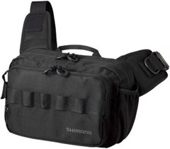 Shimano BS-021T Fishing Shoulder Bag Tackle Sling Pack Crossbody Storage Case RZ