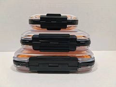Waterproof Fly Box Silicone Pad Foam Transparent Portabale Fishing Box