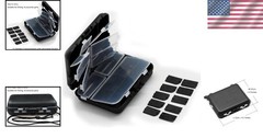 Durable 4-Pack Fishing Bait Storage Box – Lightweight & Waterproof Design