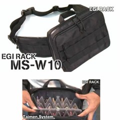 DAIICHISEIKO MS W-10 Squid Jig Egi Minnow Case Pouch Waist Fishing Tackle Bags
