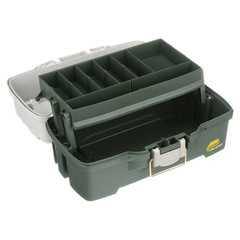 4 Pack Plano 6201 One Tray Tackle Box Bait Storage Cantilever