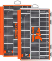Waterproof Tackle Box 3600 2 Pack– Fishing Lure Storage Organizer w/ Adjustable