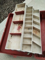 Vintage Fenwick Tackle Box 3.5 Wide Body Superb # 1