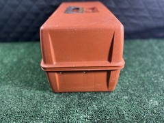 Flambeau Adventurer Vintage Tackle Box. Orange Trays