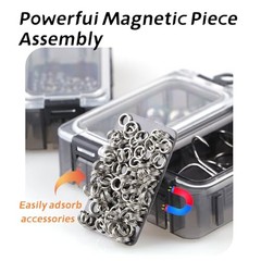 Tackle Box Organizer – 4PC Small Boxes with Magnetic & Waterproof Tackle