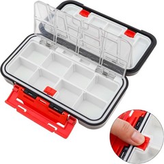 Compact Waterproof Fishing Tackle Box with 16 Compartments – Ideal for Anglers