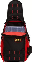 Lew’s 3600 Fishing Sling Tackle Bag Backpack – Includes 1 Tackle Box – NEW!