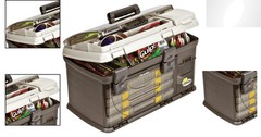Spacious 7771 Guide Series Tackle System with Removable Bait Racks & DuraView