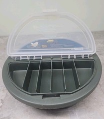 Plano 725-001 Bucket Topper Tackle Organizer Box 5 Gallon OD Green Clear