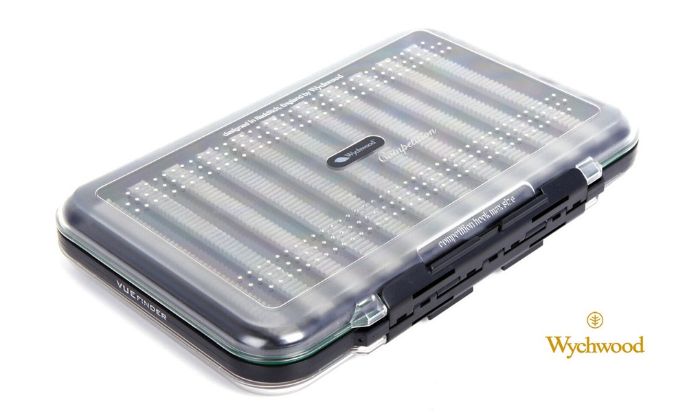 Wychwood Ripple, Slot & Foam Vuefinder Competition Clear Lid Fly Fishing Boxes