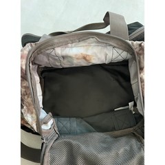 Cabelas Fishing Tackle Bag Camo Black Canvas Shoulder Strap Multi Pocket Storage