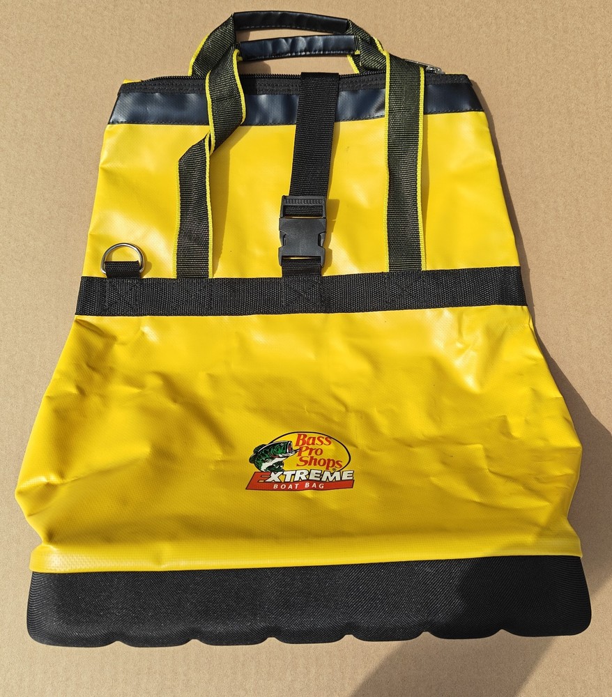 Bass Pro Shops Extreme Boat Tote Yellow Durable and Waterproof w/ Tags