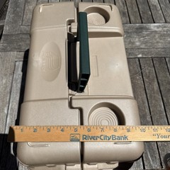 Plano 8616 Tackle Box New Old Stock Vintage Expanding 6 Tray, Clean*See Photos