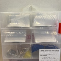 Eagle Claw Freshwater Tackle Kit, 83 Piece Brand New Sealed