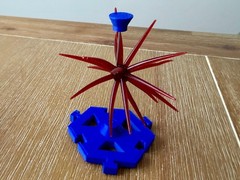 Urchin Coike Style Fishing Tackle Trays for Boxes (Blue, Fits Any Box)
