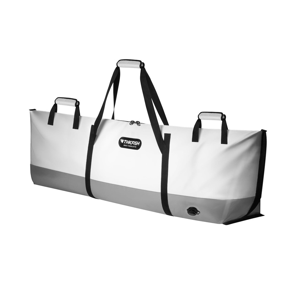 THKFISH Fish Cooler Bag Insulated Fish Kill Bag for Caught Fishing, 60x20x9in…