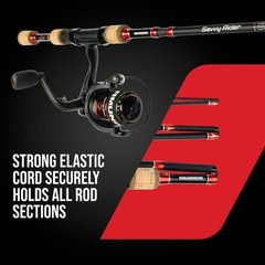 Ambidextrous Fishing Combo with Durable IM6 Materials – Perfect for All Waters!