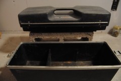 vintage fishing sears tackle box ted williams 3465