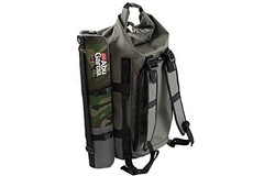 Abu Garcia Base Duffel Bag Black 1479607 Fishing Tackle Backpack w/ Chair NEW