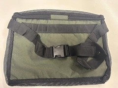 Boilie Caddy Bait Bag, Black Mesh, Adjustable Strap, Carp Fishing Accessory