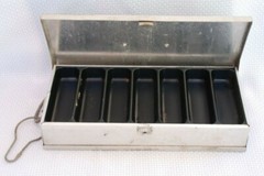 Vintage UMCO Model B-10 Double Sided Aluminum Tackle Box – USA