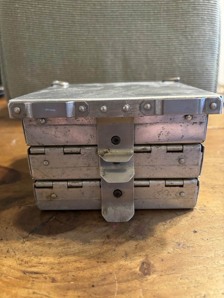 Vintage Richardson or possibly Fye Chest Fly Box