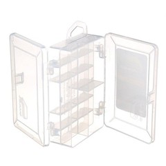 Fishing Tackle Box W/ Handle Stowaway Micro Organizer Small Storage Outdoor New