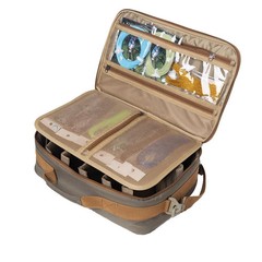 Ussuris Fly Fishing Reel Case with Mesh Pocket Customize Storage Fishing Reel…