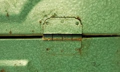 My Buddy 252 Two Tray Tackle Box Vintage Green Metal With Plastic Tray Inserts