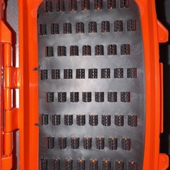 Fishing Tackle Box Lure Waterproof Compartments 2 Layer Hook Storage Case Hook