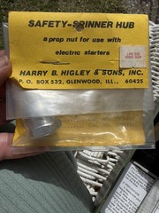 Model Radio Air Plane Parts and Tools in a VINTAGE Plano 6300 Tackle Box