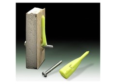 PCK-WC4-YS Hammer-in Drywall Anchors and Screws (4 Pack)