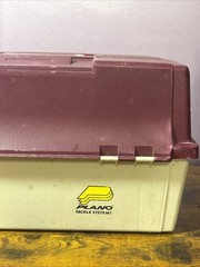 Vintage Large PLANO 8606 Tackle Box 2-Sided 6-trays – Lockable