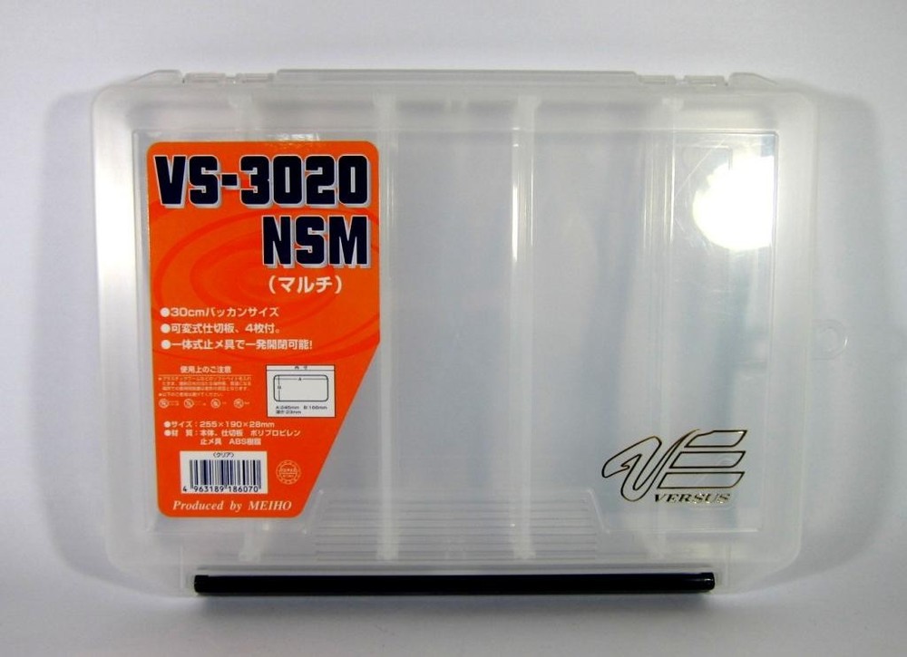Meiho VS-3020NSM (255 x 190 x 28mm) Clear (6070)
