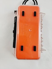 Plano Guide Series 1450 Water Poof Dry Tackle Storage Box Orange 9″x4″x3″