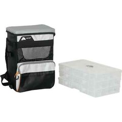 Ozark Trail 3700 Tackle Backpack with Trays for Fishing, Adult, Polyester Materi